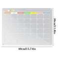 thumbnail image 1 of Acrylic Magnetic Refrigerator Stickers, Office Work And Learning Notes, Weekly Schedule, Transparent Magnetic Display Board, Household Use, 1 of 7