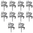thumbnail image 1 of 10Pcs Cake Decoration Fashion Acrylic Cake Topper for Party, 1 of 4