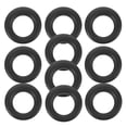 thumbnail image 1 of Shisuyan 10pcs Bobbin Winder Rubber Tire Ring Black for Sewing Machine Use, 1 of 9