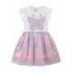 thumbnail image 1 of 2022 Disney Encanto película Madrigal Niñas Vestido de verano unicornio dibujos animados estampado malla princesa Vestido Casual Vestido niños ropa 8T Gao Jinjia LED, 1 of 2