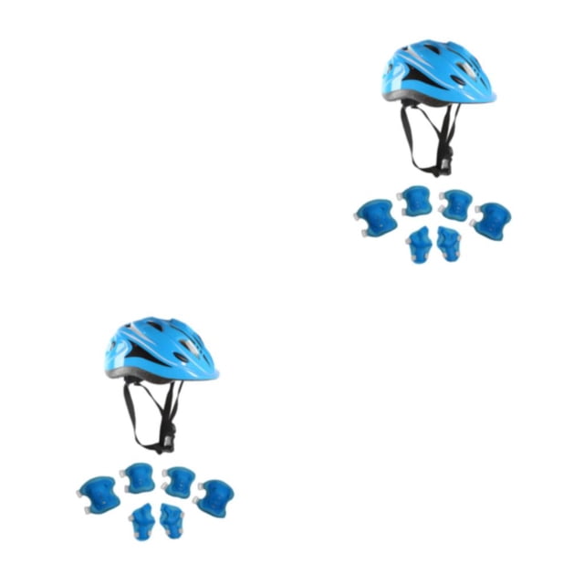 Matsuzay Casco con ruedas para niños Almohadilla ajustable Deportes Rodillera Codera Patinaje Type6 NO6
