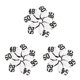thumbnail image 2 of Soidarity Paquete de 7 Iron Driver Golf Club Cover Putter Headcovers Set Protector reemplazable Outdoor Guard Sleeve Accesorios Regalos Blanco Type1 NO1 Soidarity CBP215172, 2 of 6