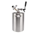 thumbnail image 2 of Mini Fût de Bière, Fût de Café Distribution Uniforme en Acier Inoxydable avec Valve de Sortie pour Café, 2 of 7