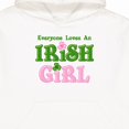 thumbnail image 3 of Inktastic Loves an Irish Girl Youth Hoodie Sweatshirt, 3 of 4