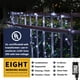 thumbnail image 5 of Cadena de luces navideñas XTF2015, 32 m, 300 LED, color blanco frío, 5 of 7