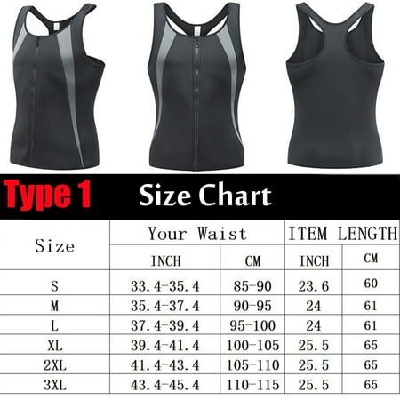 Men S Sweat Waist Trainer Zipper Vest Weight Loss Neoprene Body Shaper Slimming Home Sport Walmart Canada Men S Sweat Waist Trainer Zipper Vest Weight Loss Neoprene Body Shaper Slimming Home Sport Walmart Canada