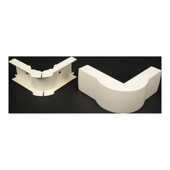 Legrand External Elbow,90 deg.,Ivory,PVC,Elbows PN05F19V