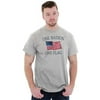 One Nation Distressed Flag USA Pride Men's Graphic T Shirt Tees Brisco Brands M