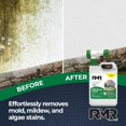 thumbnail image 4 of House and Siding Cleaner - Commercial Grade Outdoor Stain Remover for Mildew, Mold Spots, and Algae, 64 Ounce Bottle with Hose Adapter, 4 of 4