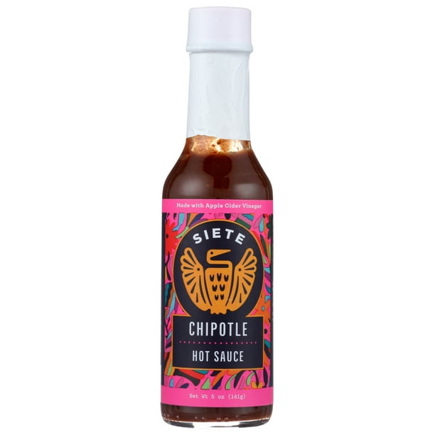 Siete Hot Sauce Chipotle, 5 Oz