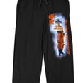 thumbnail image 2 of Dragon Ball Super Dragon Ball Super Ultra Instinct Menâ€™s Black Adult sleep pant-Large, 2 of 7