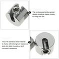 thumbnail image 3 of MasteelfCA 2pcs Stainless Steel Wire Rope Clamp Durable Wire Rope Fixed Clamp Fitting Clip, 3 of 8