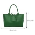 thumbnail image 3 of Bolso informal para mujer, bolso hobo sencillo de gran capacidad, bolso versátil con conjunto de monedero, 3 of 3