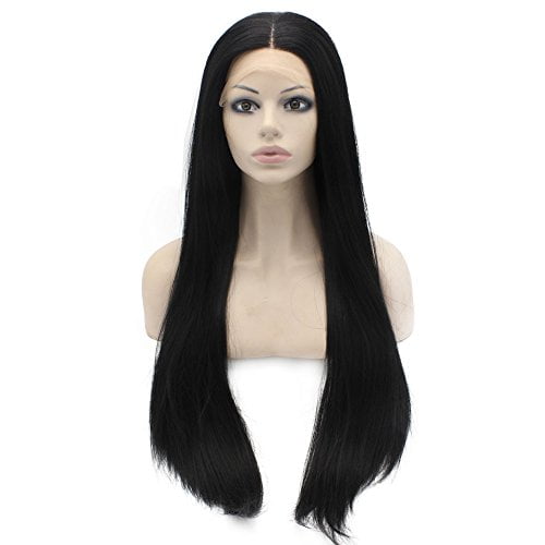 black wig