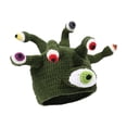 thumbnail image 1 of Gorro de pulpo de dibujos animados, gorro de punto, gorro novedoso de Halloween, gorro de monstruo para actuaciones en el escenario, decoraciones de, 1 of 8