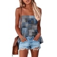 thumbnail image 4 of Women s Strapless Floral Print Tube Top Casual Loose Fit Sleeveless Blouse Multiple Vibrant Pattern Options Soft Lightweight Fabric Comfortable Summer Daily Bohemian Top, 4 of 6