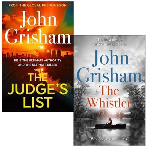 Pre-Owned John Grisham 2 Books Collection Set (The Judge's List [Hardcover], The Whistler)