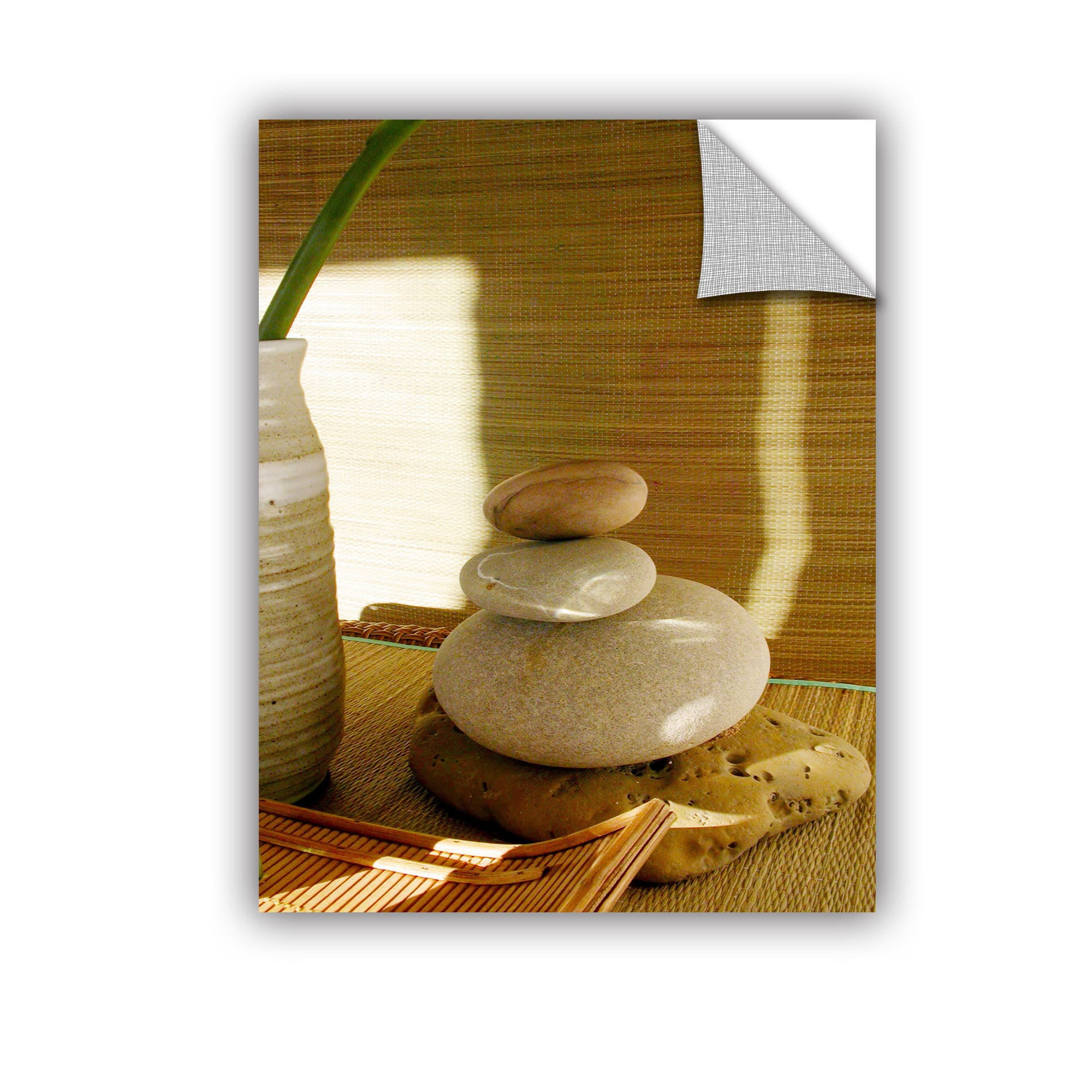ArtAppealz Elena Ray "Zen Spa" Removable Wall Art