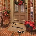 1PC Christmas Doormat Holiday Doormat Christmas Indoor Outdoor