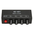 thumbnail image 4 of 3.5mm Stereo Mixer, DC 5V-12V 4 In 1 Out Mixer Bass Treble Control Metal Shell  For  For Laptop, 4 of 8