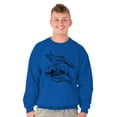 thumbnail image 5 of Mountain Hands Symbolic Spiritual Sweatshirt for Men or Women Brisco Brands M, 5 of 6