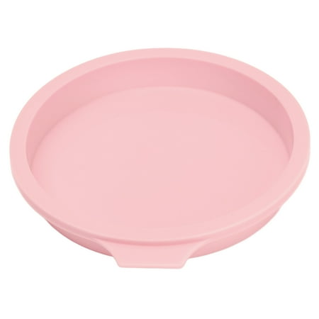 

Soft Cake Pan Waterproof Food Grade Silicone Cake Reliable Safe Reusable Tasteless For Bakery S Pink Heart L Pink Heart S Blue Round L Blue Round S Pink Round