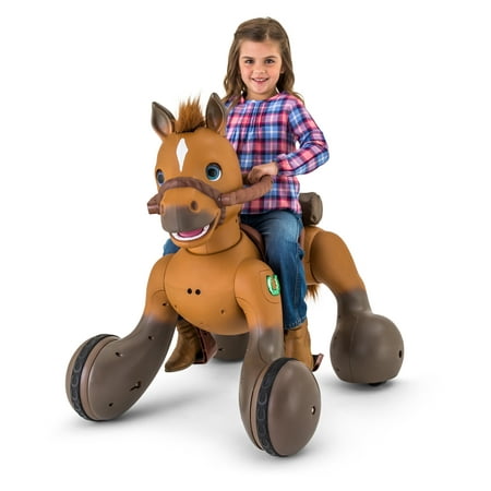 12-Volt Rideamals Scout Pony Interactive Ride-On Toy by Kid