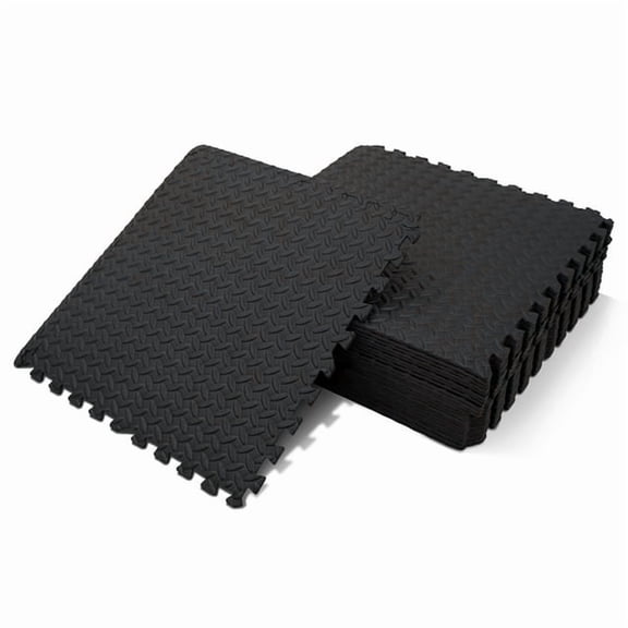 Open Box Centr Gym Interlocking Flooring Exercise Mats