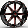 thumbnail image 2 of Fuel Maverick Red 24" Wheels 40" MotoHavok Tires Polaris RZR XP 1000 / PRO XP / Ranger XP 900/1000, 2 of 4