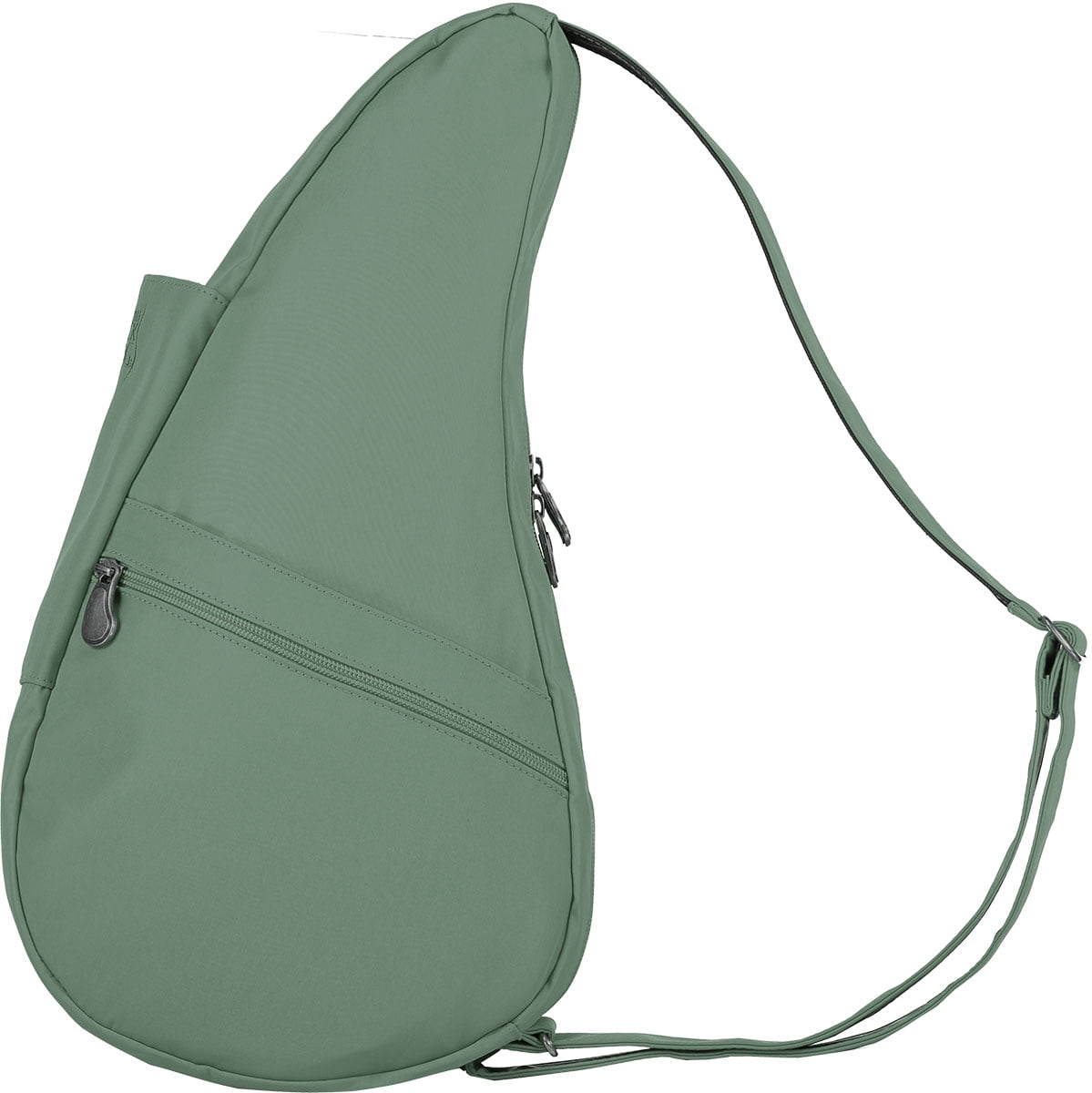 AmeriBag 17" Microfiber Crossbody Sling Healthy Back Bag (Sea Moss)