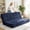 Navy, variant on GOODONE 8" Futon Mattress,Thick Memory Foam Fold Mattress with Handles,Convertible Floor Mattress for Living Room and Bedroom,DGrey