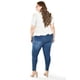 thumbnail image 3 of Blusa con detalle de lazos Roman Fashion /Tallas Extras, 1889 (Arena lineas) beige 38, 3 of 6
