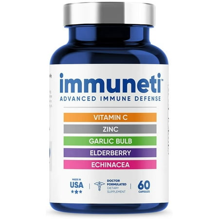 UPC 628176357263 product image for Immuneti - Advanced Immune Defense  5-in-1 Powerful Blend of Vitamin C  Zinc  El | upcitemdb.com
