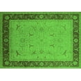 thumbnail image 1 of Ahgly Company Indoor Rectangle Oriental Green Industrial Area Rugs, 8' x 12', 1 of 4