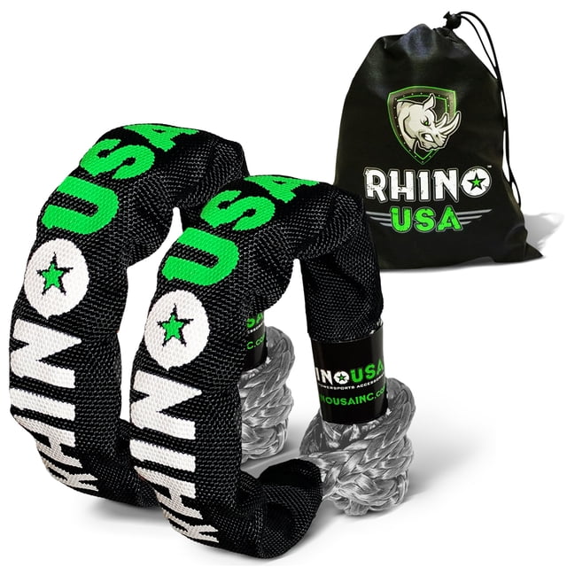 Cuerda Soft Shackle Rhino USA sintética de 1,27 cm x 55,88 cm, 20 kg