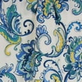thumbnail image 3 of Sconset Rega Style 3" Rod Pocket Valance 50" x 17" Cornflower by RLF Home, 3 of 3