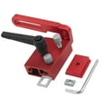thumbnail image 3 of Tope para carpintería, dispositivo ajustable de 75 canales, limitador de pistas en T para carpintería rojo, 3 of 8