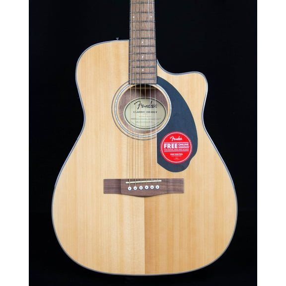 Fender CC-60SCE Concert, Walnut FB, Natural