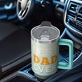 thumbnail image 4 of Best Dad Ever Tumbler Set 40oz Stainless Steel, Dad Gift with Insulated Cup Lid Straw, Father's Day Christmas Birthday from Son Daughter, 4 of 5