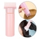 thumbnail image 4 of Botella aplicadora de peine, aplicador de aceite capilar, multifuncional, dispensador de tinte Rosa, 4 of 9