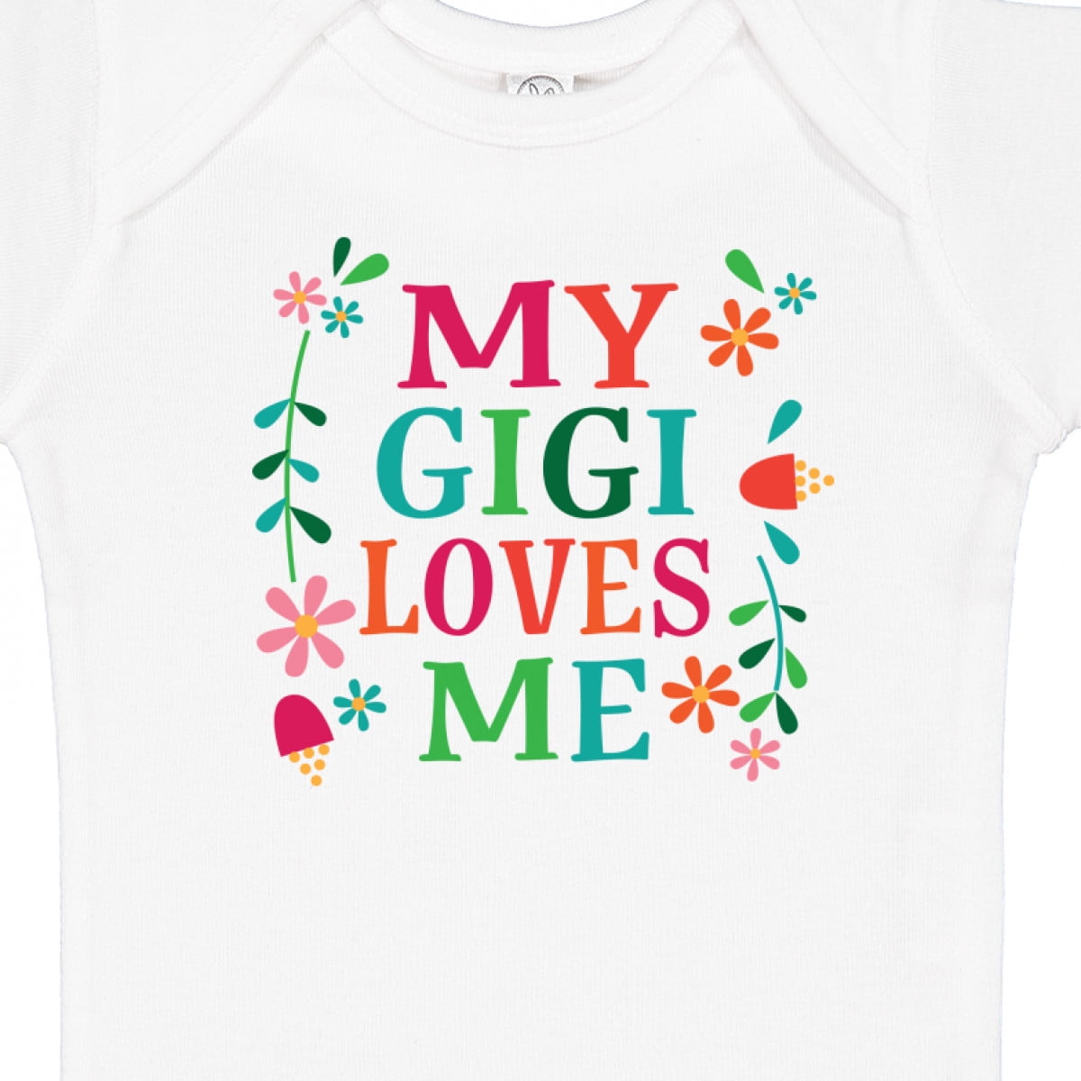 Inktastic My Gigi Loves Me Girls Apparel Girls Baby Bodysuit