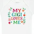 thumbnail image 4 of Inktastic My Gigi Loves Me Girls Apparel Girls Baby Bodysuit, 4 of 5
