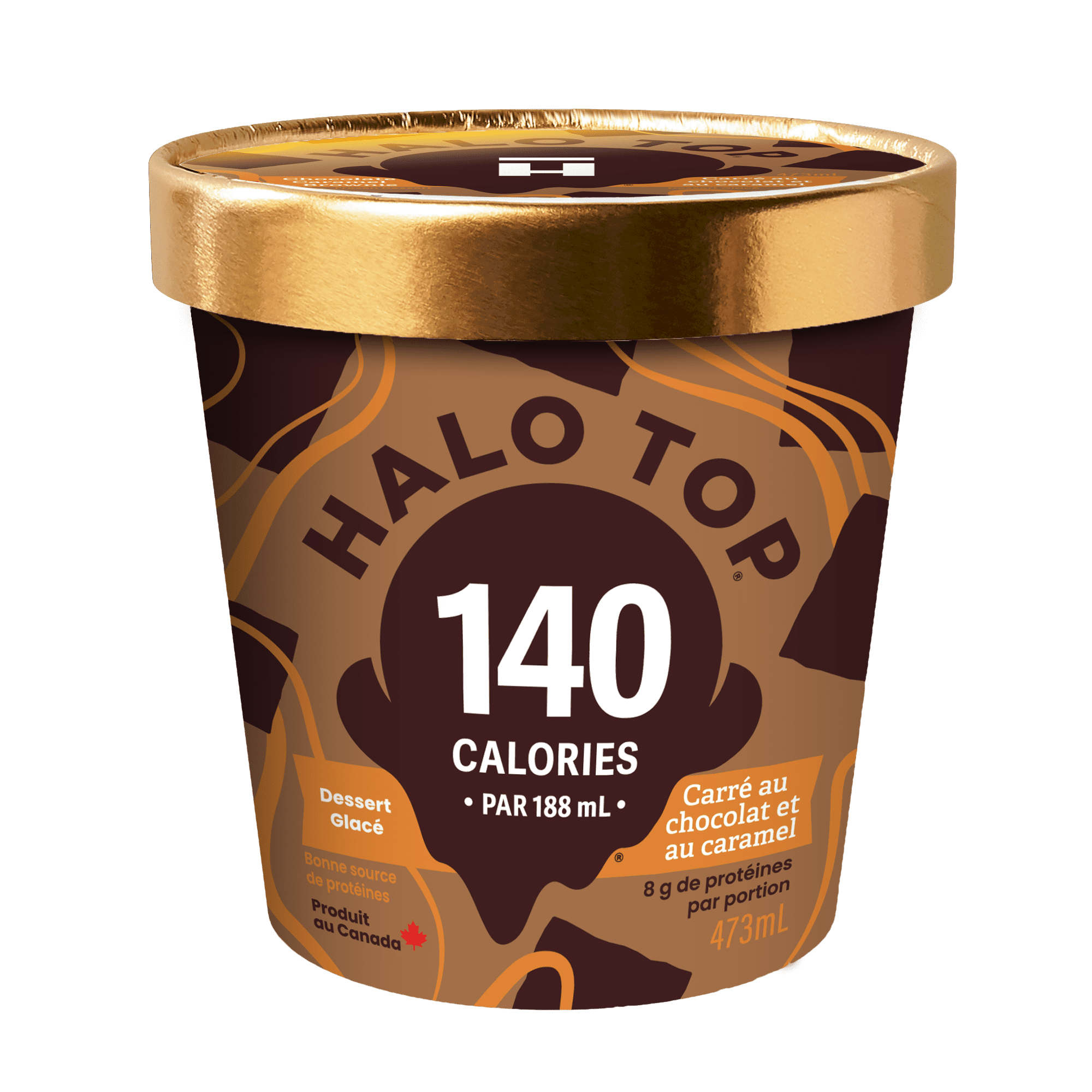 HT CHOC CARM BROWNIE, 437 mL