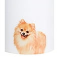 thumbnail image 2 of Pet Portrait White Ceramic Mug - I Love Pomeranians (Red), 2 of 4