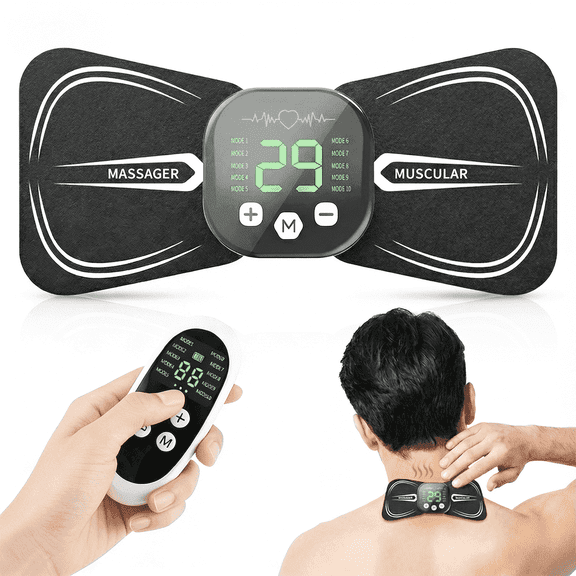 Muscle Stimulator Pocket-Size Device for Shoulder & Back