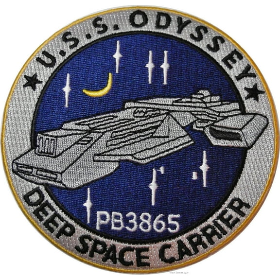 Stargate SG-1 Atlantis U.S.S. ODYSSEY Ship Logo Patch