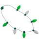 thumbnail image 3 of Collar con bombillas que brillan en la oscuridad para el Día de San Patricio. Collar con luces de Irlanda., 3 of 5
