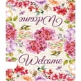 thumbnail image 4 of Welcome Pink Flower Mailbox Covers Magnetic Post Box Cover Wraps Oversized 25.5x21 Inches for Garden Yard Decor, 4 of 6