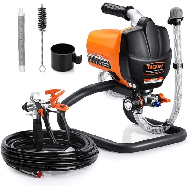 Buy Tacklife Airless Paint Sprayer 500w Spray Gun Tool for Interior & Exterior Home PPS01A