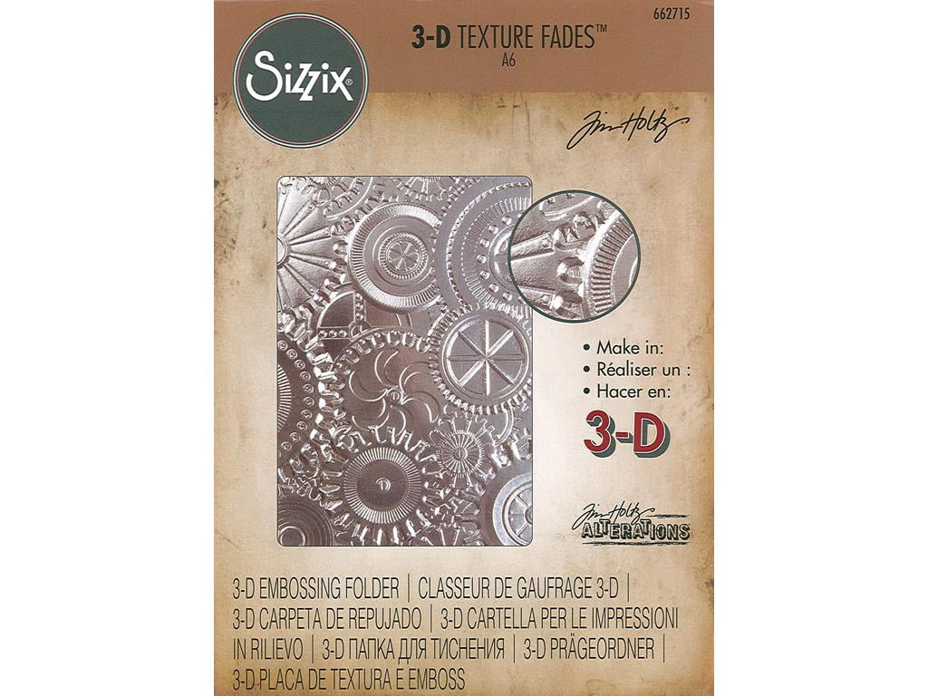 Sizzix THoltz 3D TF Emboss Folder Mechanics